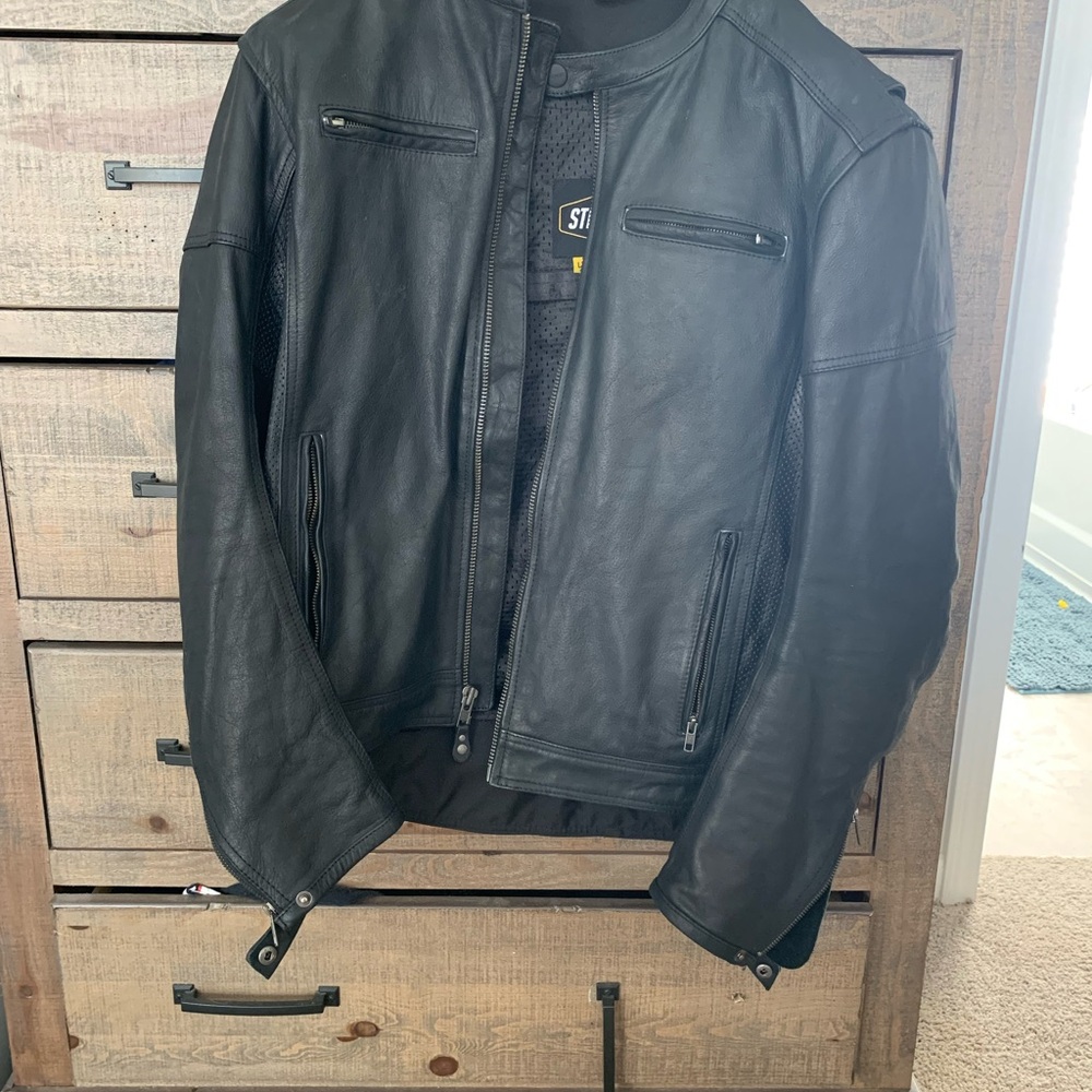 Street and Steel Blade Leather Jacket